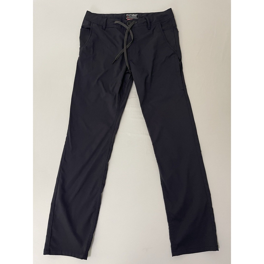 686 Everywhere Pants Black Mens Size 30x30 Slim Fit Stretch Soft Shell Cargo